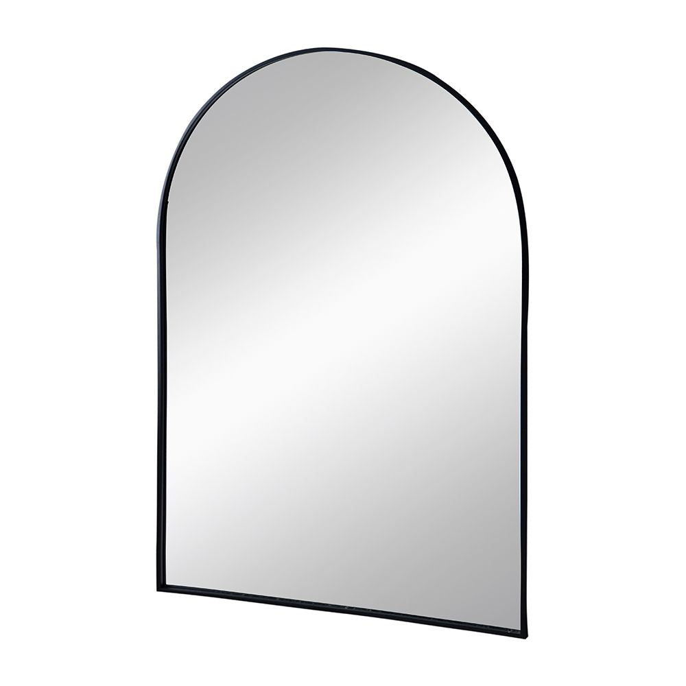 24" x 36" Black Arched Mirror with Metal Frame, Wall Mirror for Living Room Bedroom Entryway image 10