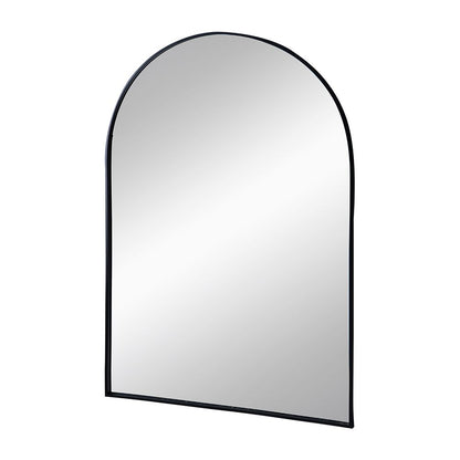 24" x 36" Black Arched Mirror with Metal Frame, Wall Mirror for Living Room Bedroom Entryway image 10