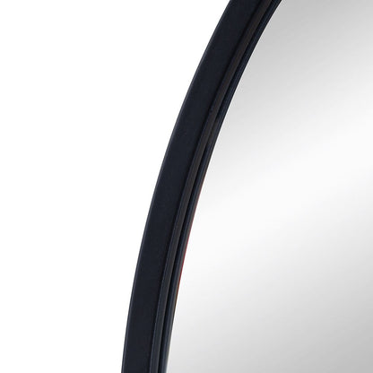 24" x 36" Black Arched Mirror with Metal Frame, Wall Mirror for Living Room Bedroom Entryway image 12