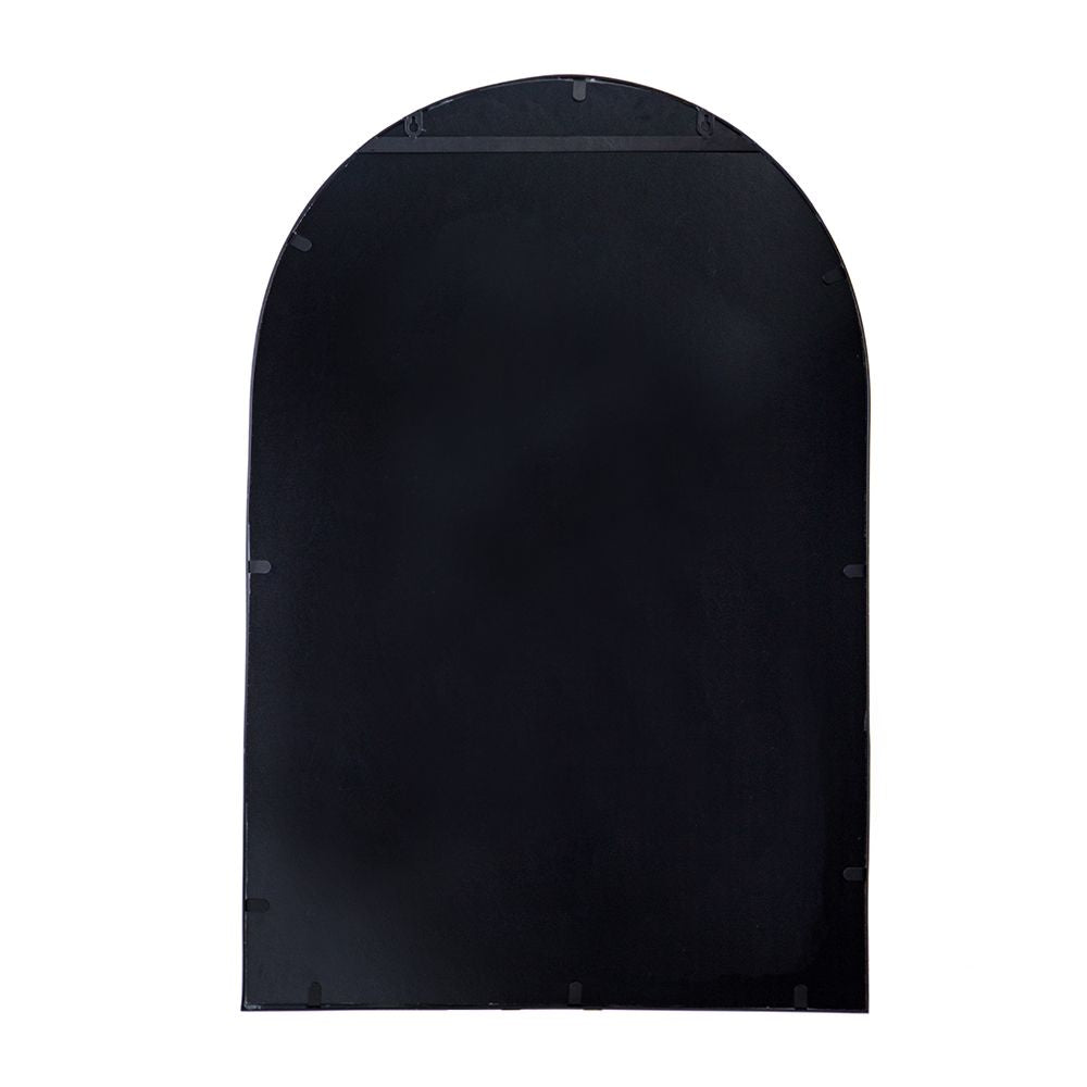 24" x 36" Black Arched Mirror with Metal Frame, Wall Mirror for Living Room Bedroom Entryway image 13