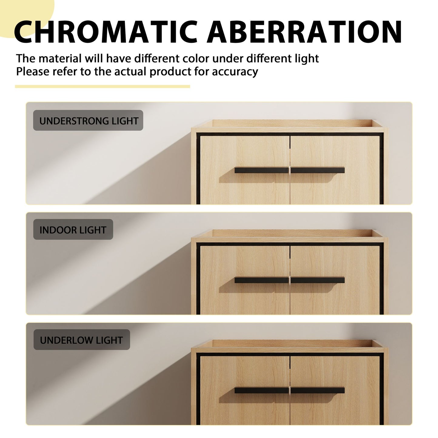 24''(23 7/16'') Bathroom Vanity without Top Sink, Modern Bathroom Storage Cabinet with 2 Soft Closing Doors, Single Sink image 12