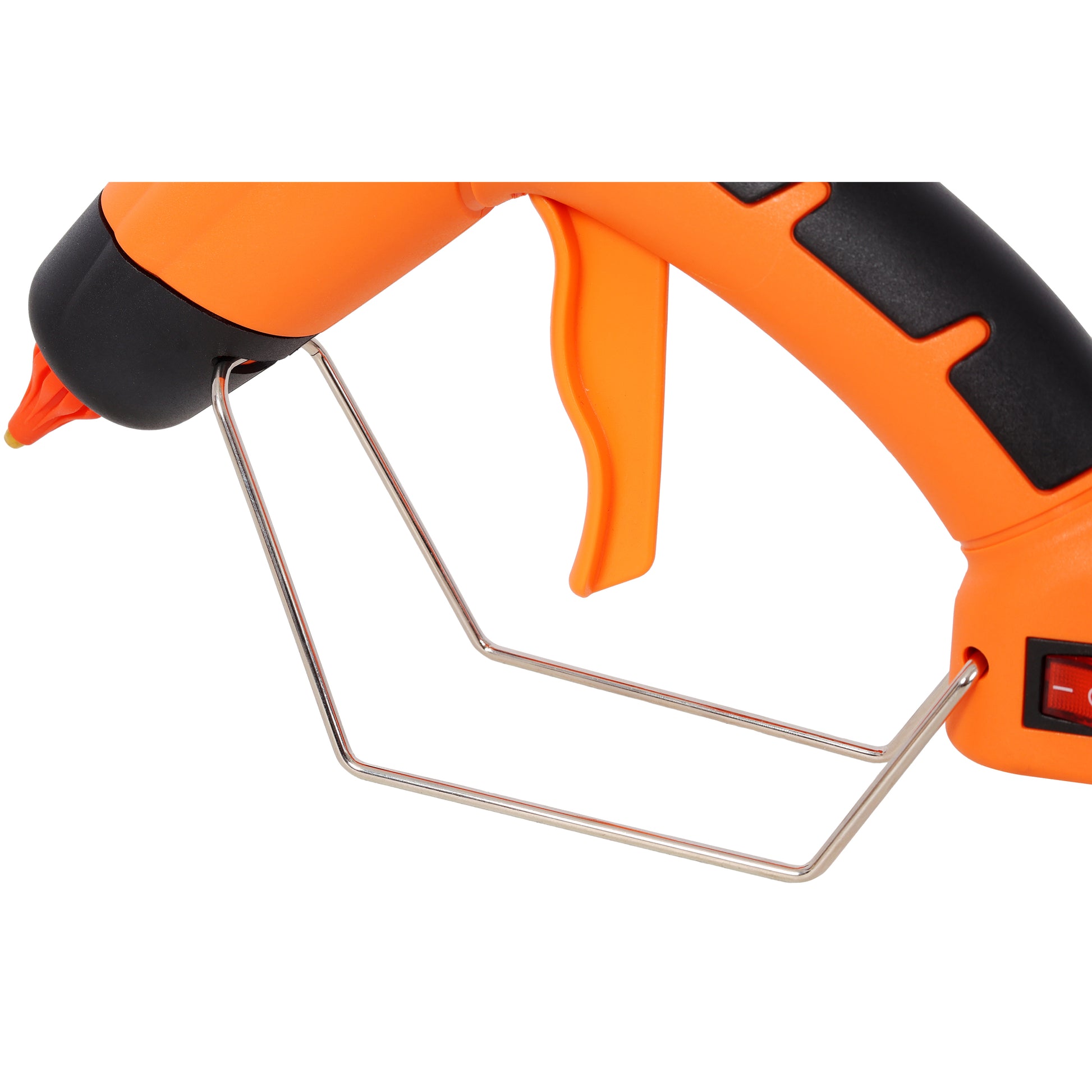 350W Hot Glue Gun, Professional Glue Gun with 4 Replacement Nozzles, DIY Craft Repair Thermo Tool with 24Pcs Highly Viscous Glue Sticks image 8