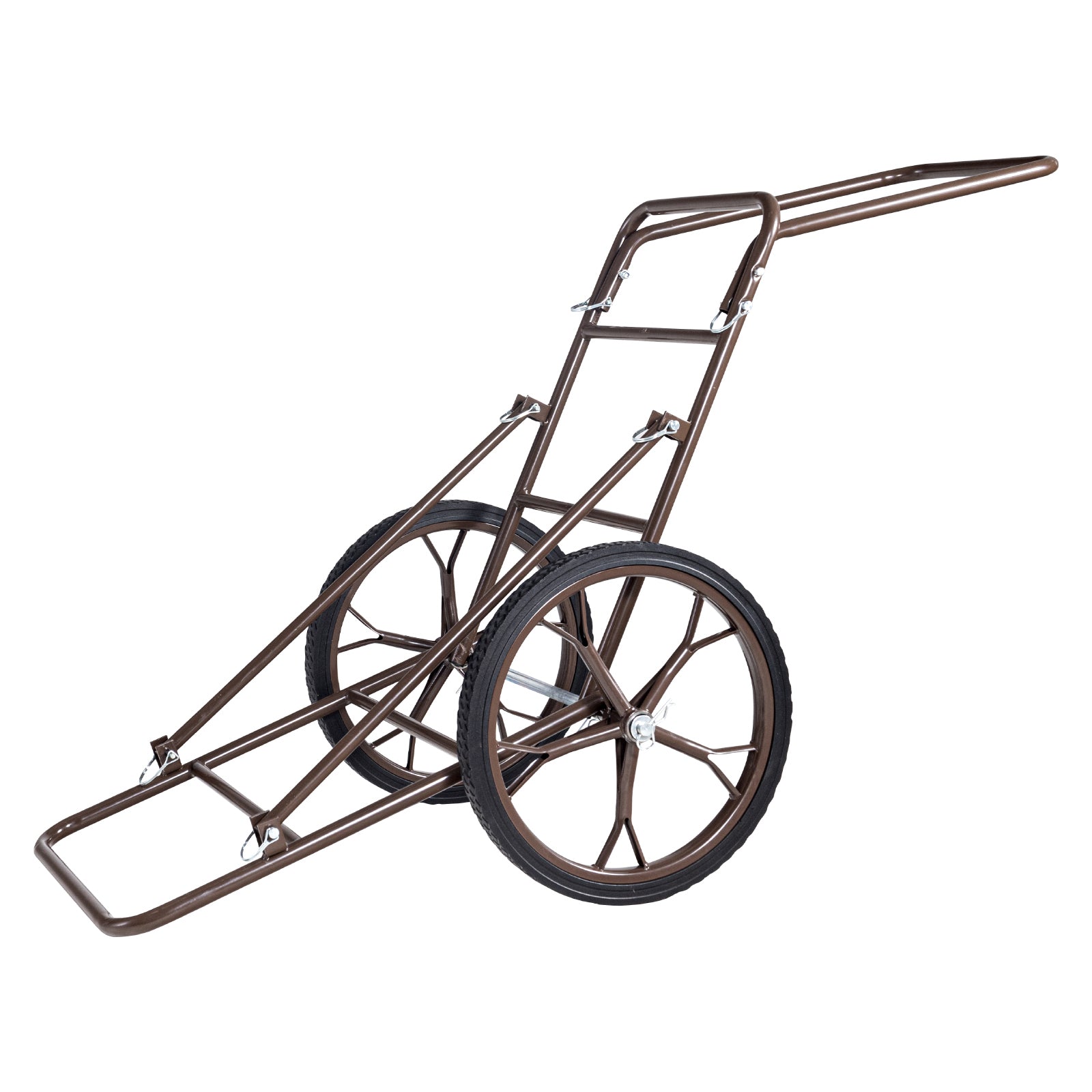 Deer Cart, 500 LBS Capacity Folding Game Cart, Deer Cart Game Hauler with 17" Big Rubber Wheel & Ergonomic Handle, Heavy-Duty Game Cart Accessories, Utility Gear Dolly for Hunting Fishing Hiking image 3