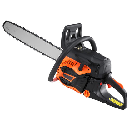 58CC 20" Gasoline Chainsaw Gas Powered Wood Cutting Engine Gas Chain Saw image 1