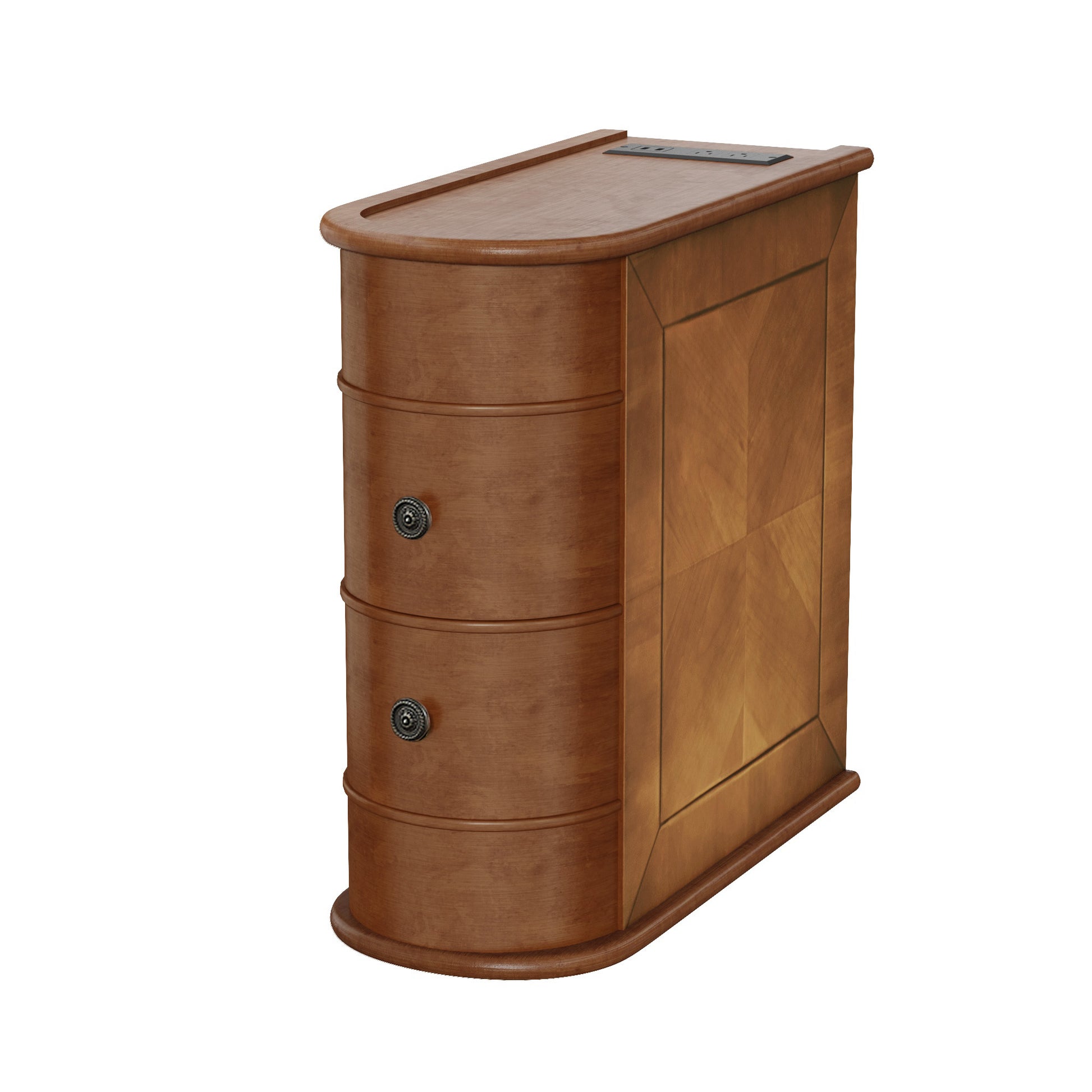 End Table with Charging Station,Sofa Side Table with Drawers, No Assembly Required(Expect Arrival Date 2025/4/16) image 12