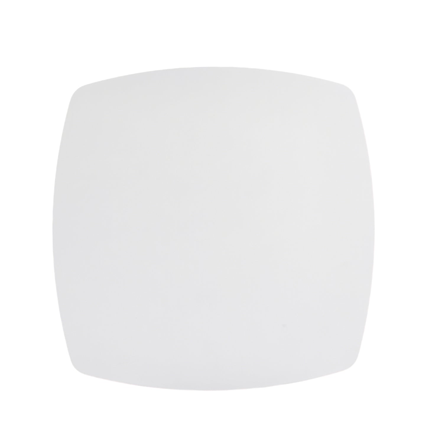 White Square Tulip Table for 2-3 Person, 24" Small Dining Table with Metal Pedestal Base, Modern Kitchen Table for Small Space, Apartment, Bistro, Cafe, Office & Living Room, Matte White MDF Top image 11