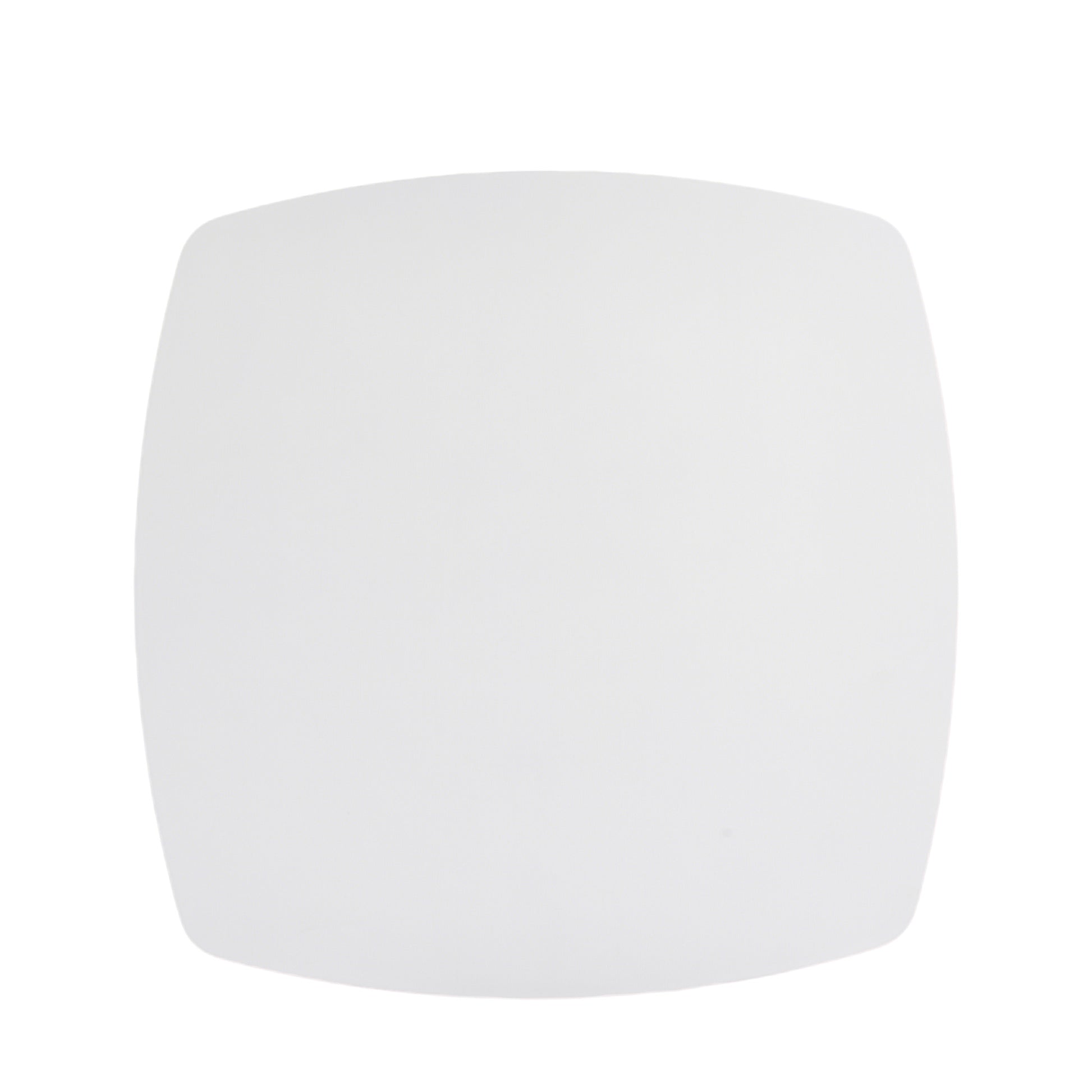 White Square Tulip Table for 2-3 Person, 24" Small Dining Table with Metal Pedestal Base, Modern Kitchen Table for Small Space, Apartment, Bistro, Cafe, Office & Living Room, Matte White MDF Top image 11