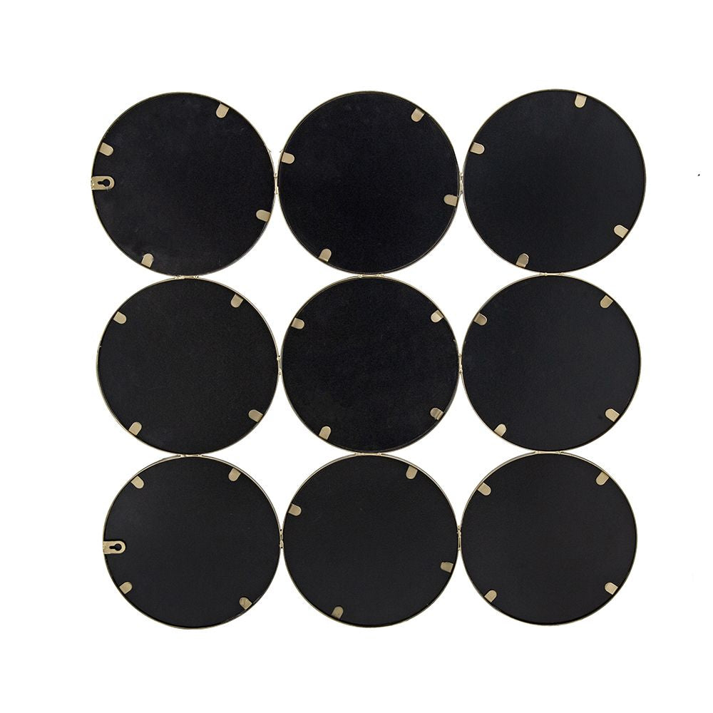 Contemporary decorative mirror with minimalist style full view