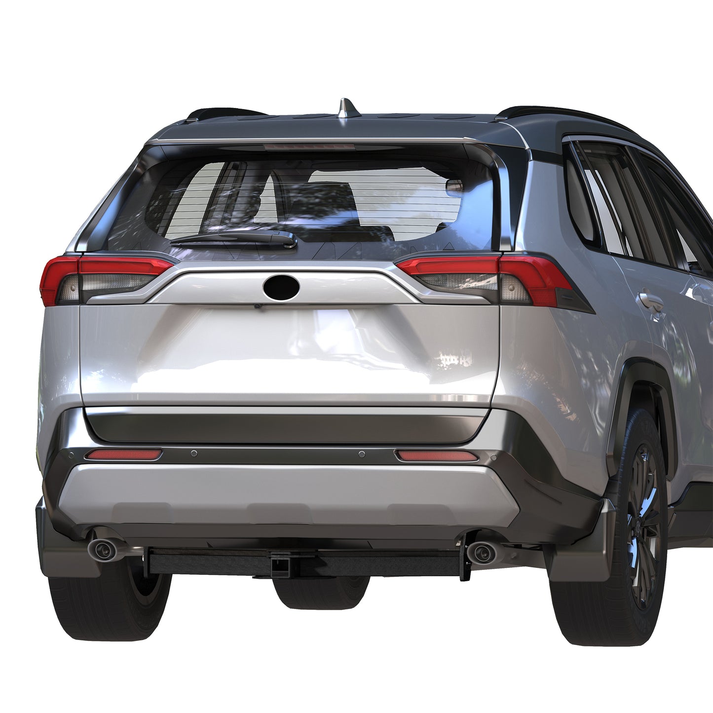 Heavy Duty Carbon Steel Class 3 Trailer Hitch 2 " Receiver Fit For 2006–2018 Toyota RAV4 675 ibs Tongue Weight 4500 lbs WD Capacity image 4