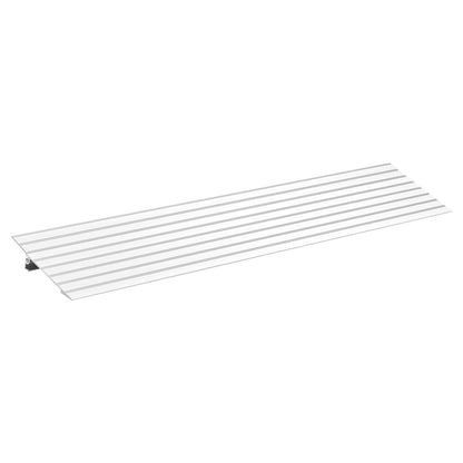 Door Threshold Ramp, 2 inch Rise, Aluminum Alloy Threshold Ramp Rated 800 lbs Load Capacity, Handicap Ramps for Home Steps for Wheelchair, Scooters, Power Chairs, Walkers, Bicycle, Tricycle image 4