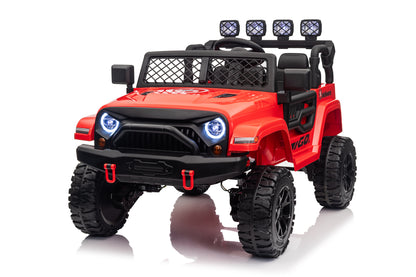 24V 7Ah 2 Seater Ride on Jeep for Kids - Front View