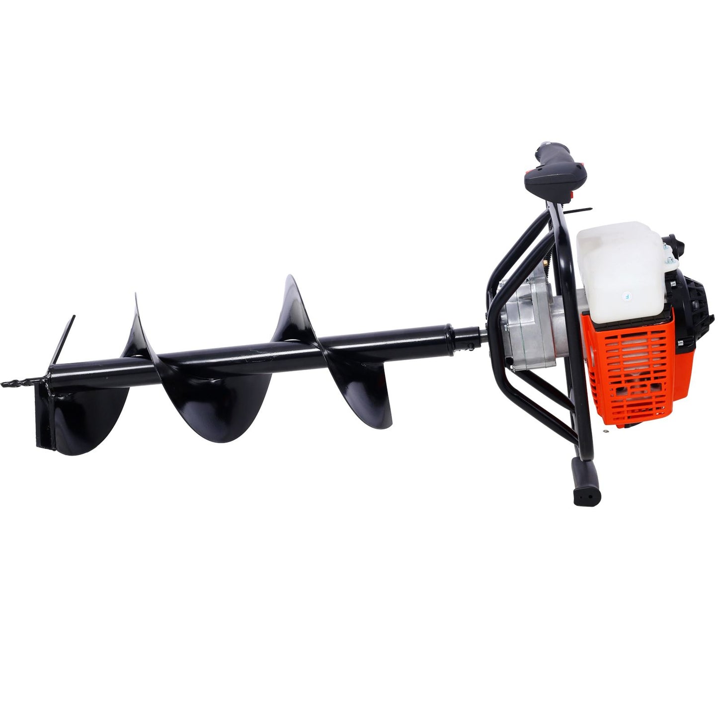 2.7HP Post Hole Digger 63cc Gas-Powered 2-Stroke Auger Digging Drill Shaft Size 3/4" ,EPA certificated with L4"+L6"+L8"+ image 3