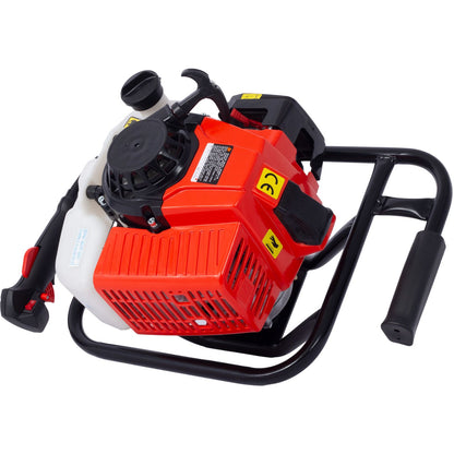 2.7HP Post Hole Digger 63cc Gas-Powered 2-Stroke Auger Digging Drill Shaft Size 3/4" ,EPA certificated with L4"+L6"+L8"+ image 20