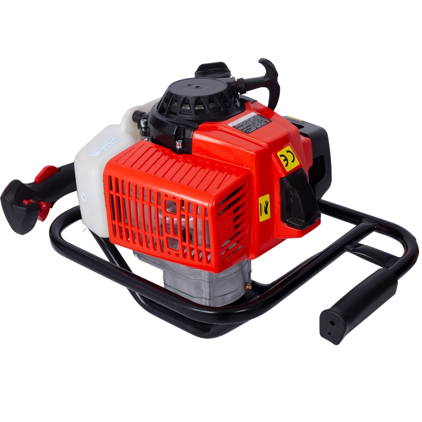 2.7HP Post Hole Digger 63cc Gas-Powered 2-Stroke Auger Digging Drill Shaft Size 3/4" ,EPA certificated with L4"+L6"+L8"+ image 15