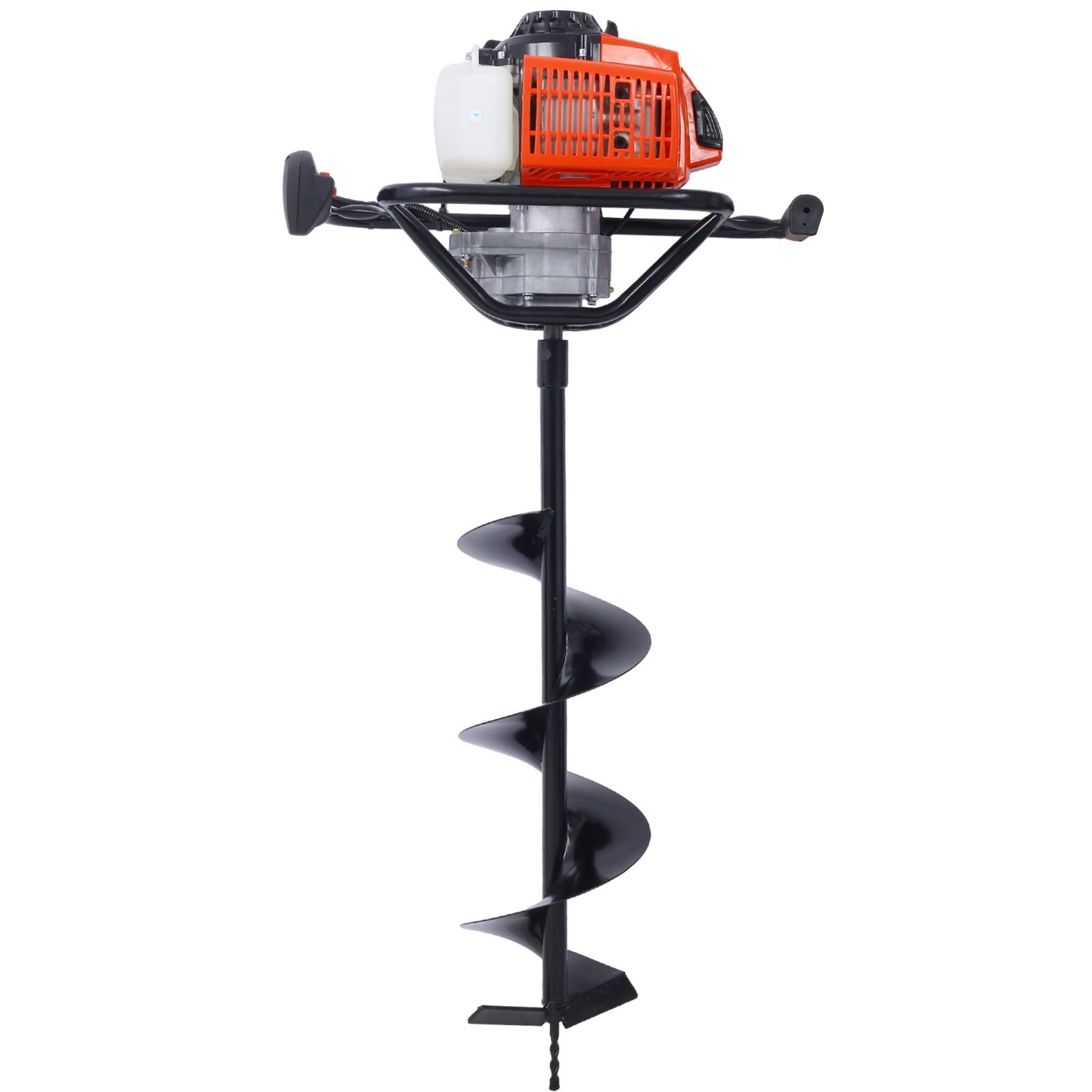 2.7HP Post Hole Digger 63cc Gas-Powered 2-Stroke Auger Digging Drill Shaft Size 3/4" ,EPA certificated with L6"+L10"+L12 image 10