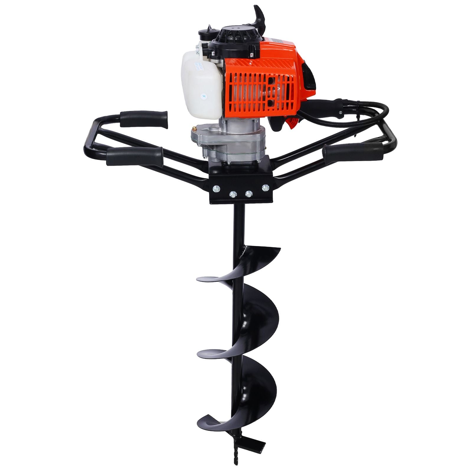 2.7HP Post Hole Digger 63cc two person handle Gas-Powered 2-Stroke Auger Digging Drill Shaft Size 3/4" (Machine Only)EPA image 9
