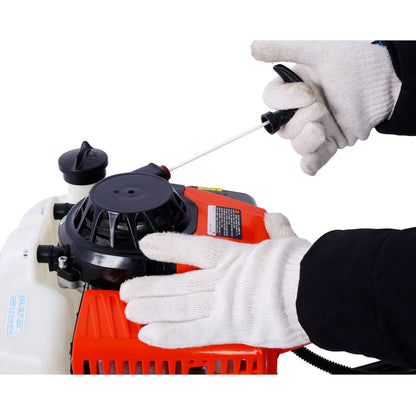 2.7HP Post Hole Digger 63cc two person handle Gas-Powered 2-Stroke Auger Digging Drill Shaft Size 3/4" (Machine Only)EPA image 18