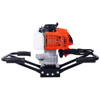 2.7HP Post Hole Digger 63cc two person handle Gas-Powered 2-Stroke Auger Digging Drill Shaft Size 3/4" (Machine Only)EPA image 19