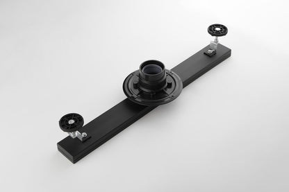28 Inches Linear Shower Drain with Removable Cover, 304 Stainless Shower Drain Included Hair Strainer and Leveling Feet, image 11