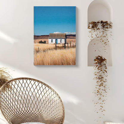 Farmhouse canvas wall art 20x28 inch packaging and details