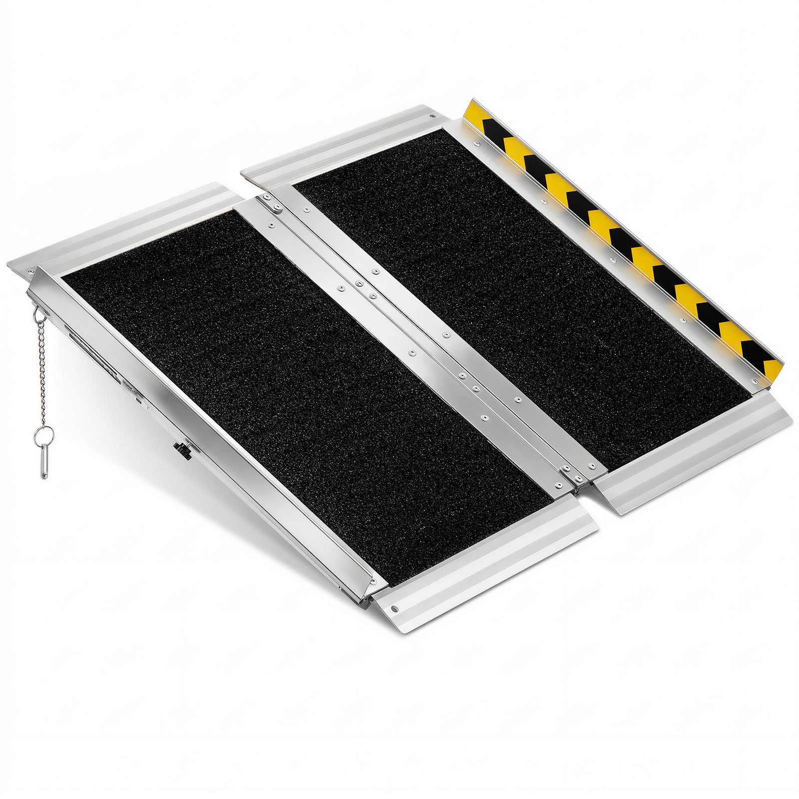Portable Wheelchair Ramp, 2FT, Non-Slip Aluminum Folding Handicap Ramp for Wheelchair, 800 lbs Capacity, Door Threshold Ramps for Home Steps, Stairs, Entry, Threshold, Doorways, Scooter, Curbs image 12