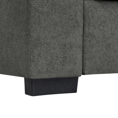Upholstered Sofa with Toss Pillows image 8