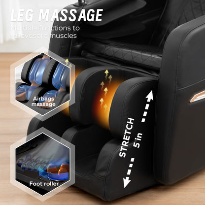 Massage Chair Recliner with Zero Gravity with Full Body Air Pressure image 6