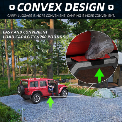 Two-Color Running Boards For 07-18 Jeep Wrangler JK Unlimited 4 Door,Side Steps image 7