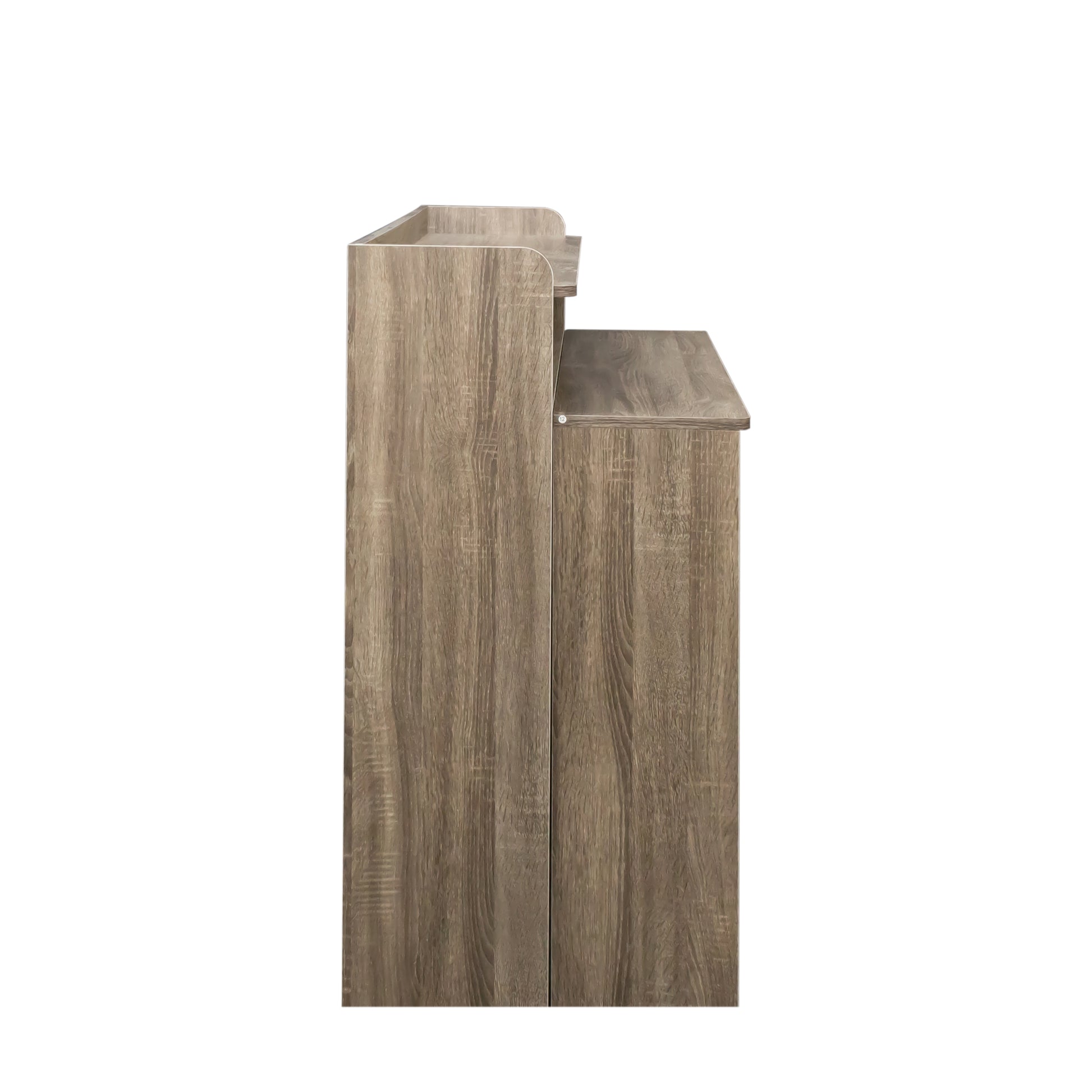 Modern Extendable Dining Table with Storage image 4