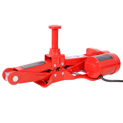 3Ton 12V Electric Car Scissor Jack Kit, Heavy Duty Portable Auto Lift Floor Jack, Roadside Emergency Tire Changing Tool for Sedans & SUVs image 6