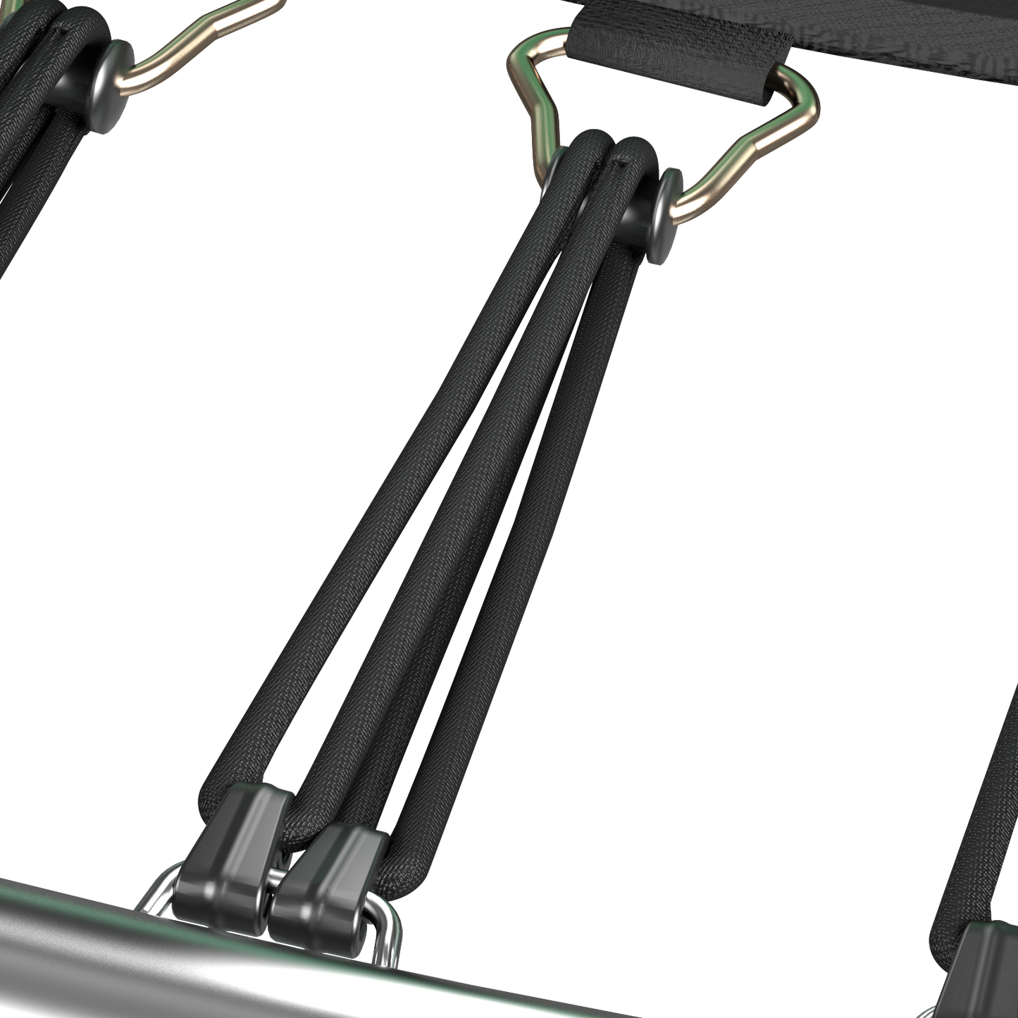 YC 12FT Springfree no Gap Trampoline- Green image 9