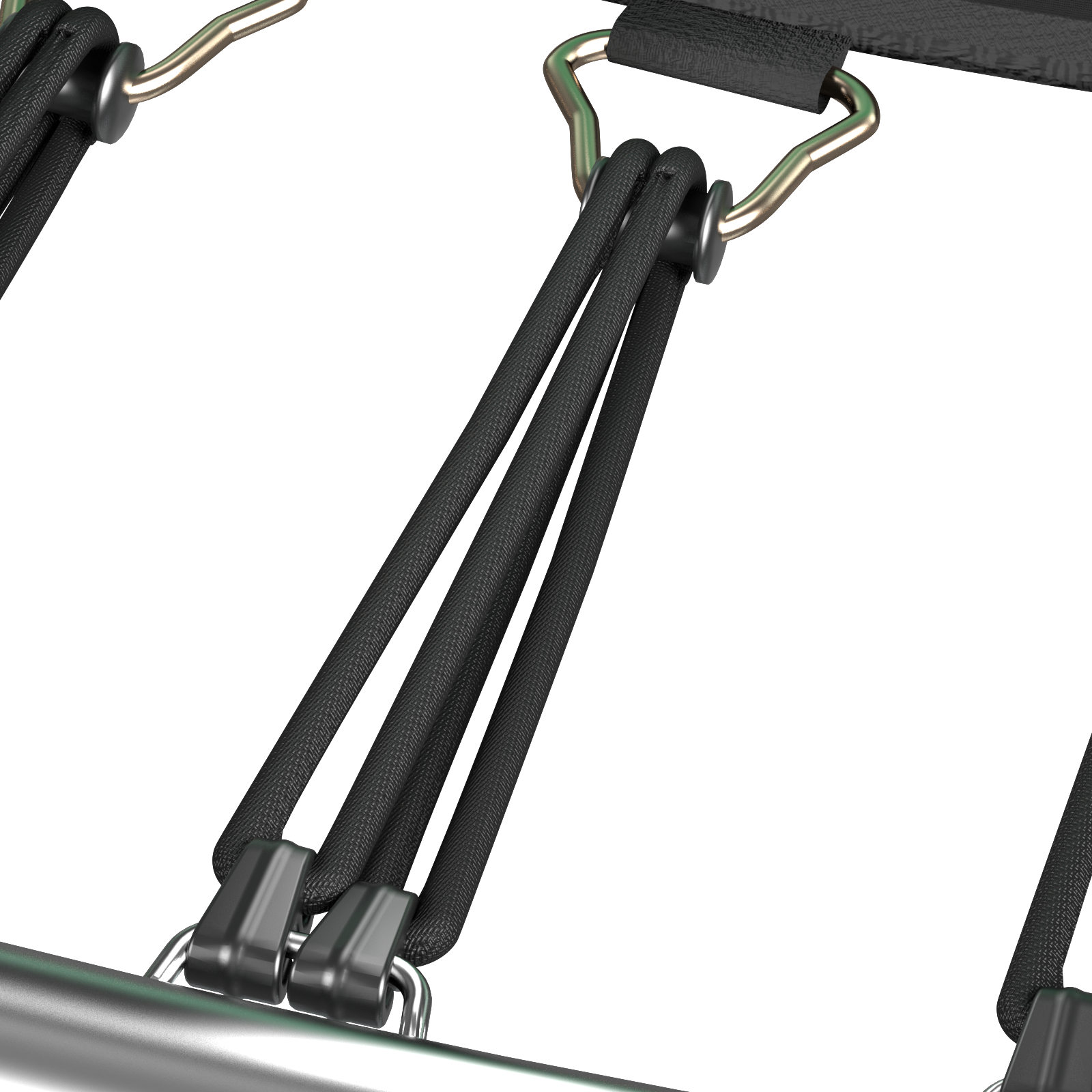 YC 12FT Springfree no Gap Trampoline- Green image 9