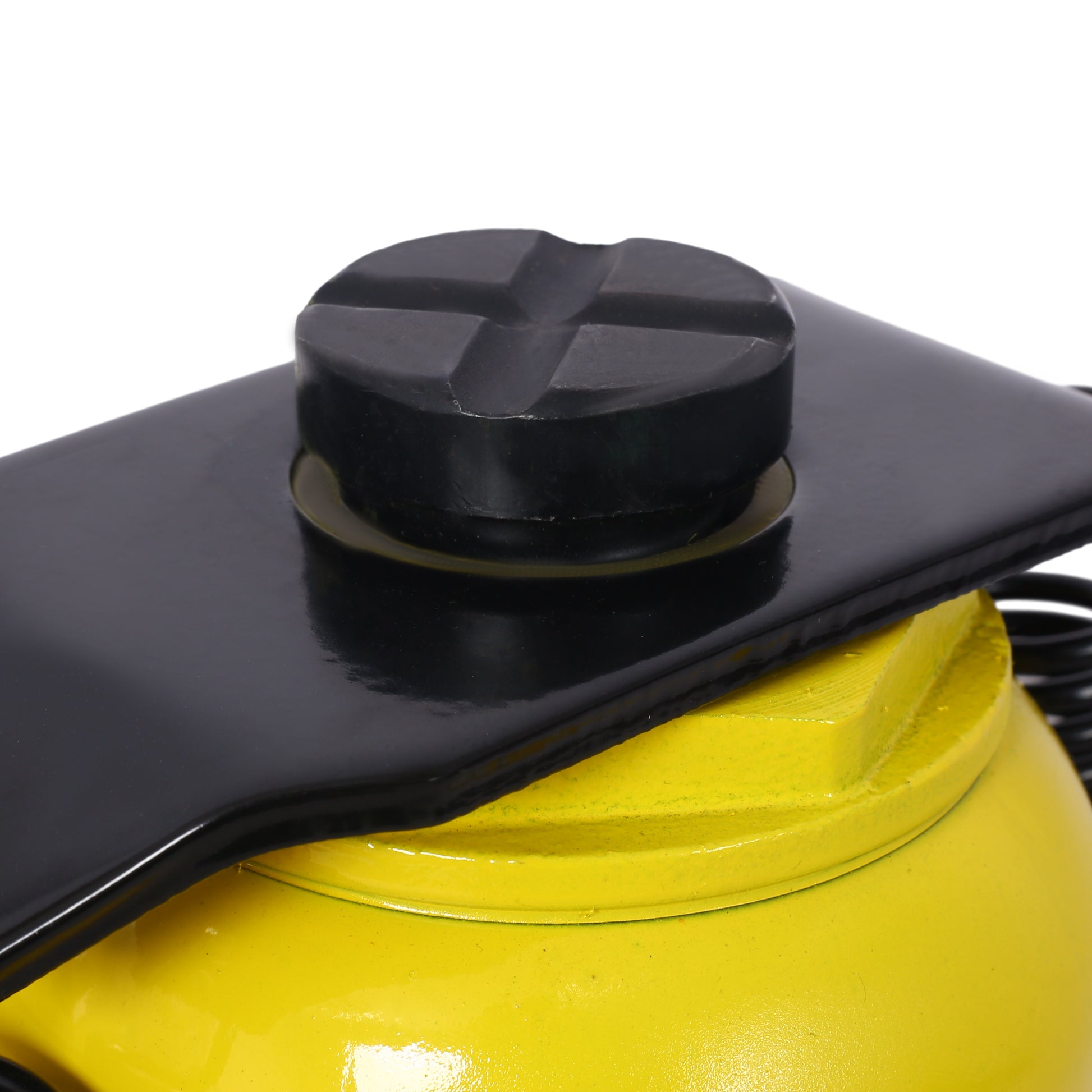 Air Hydraulic Bottle Jack, 20 Ton/44029 LBS All Welded Bottle Jack, 10.2-19.7 inch Lifting Range, Manual Handle and Air Pump, for Car, Pickup, Truck, RV, Auto Repair, Industrial Engineering,Yellow image 8