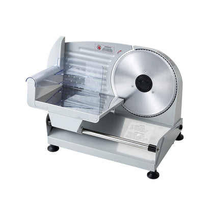Meat Slicer, 7.5" Electric Deli Slicer with SUS420 Blade & 0-0.6" Adjustable Thickness, 200W Home Food-Slicer for Frozen Meat, Ham, Baguett, Steak, UL Approved image 8
