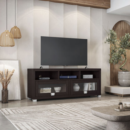 Durbin TV Stand for TVs up to 65in, Espresso image 1