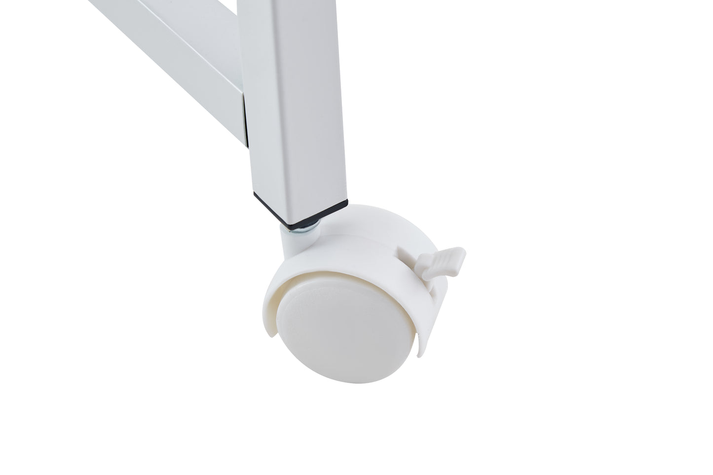Folding Desk Small Foldable Desk for Small Space, 31.5 Inches Writing Computer Desk in Study, Home Office Foldable Office Desk for Bedroom 80*58,white image 5