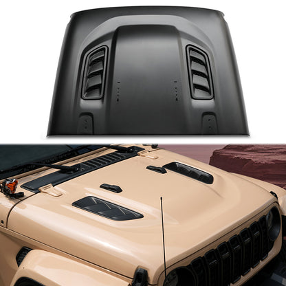 10th Anniversary Engine Hood For Jeep Wrangler JL 2018+ and Jeep Gladiator JT 2020+ (not fit for JL 392 and JT Mojave) image 7