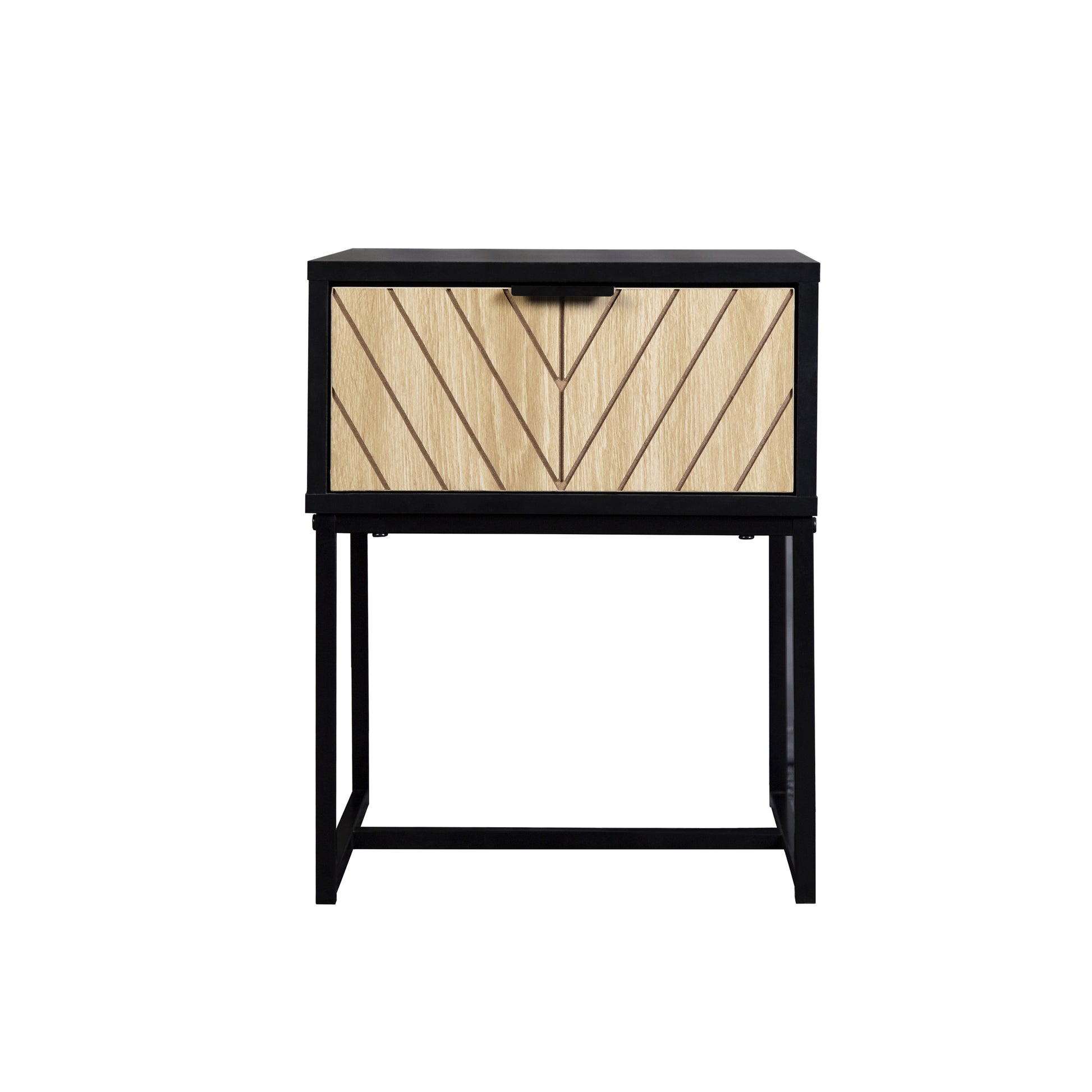 Modern Entryway Console Table with Storage Drawer, Compact Side Accent Table, Black Finish Wooden Drawer Narrow Space Saving Sofa Table for Hallway Living Room image 6