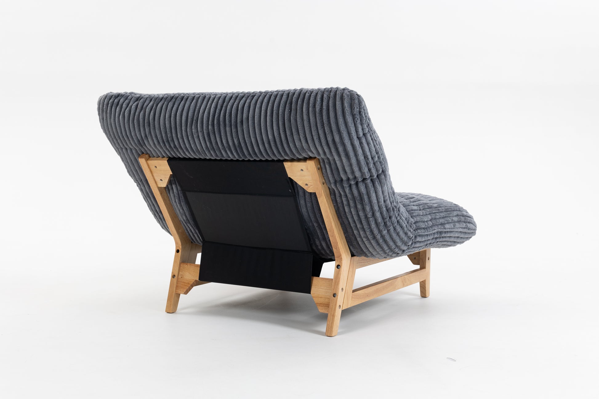Bean bag chair for Adults,Accent Armless Lazy Sofa, Casual Single Sofa, Corduroy Fabric, For Living Room And Bedroom, With Backrest, Single Seat image 9