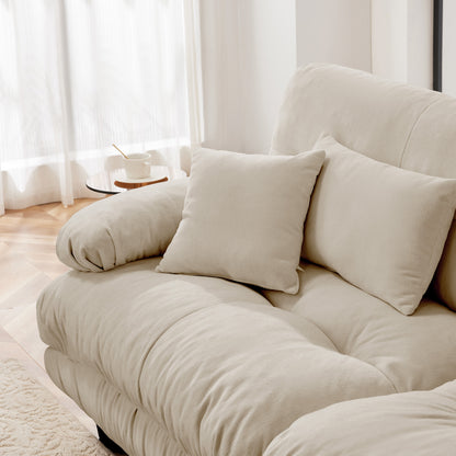 27 Sofa RSF W/2 pillows - Light Coffee image 4