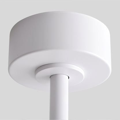 42-inch Ceiling Fan with Light and Remote Control, Low Profile Modern Ceiling Fan for Bedroom, 5 Blades with Dual White & Natural Wood Finish, Dimmable LED Light, Reversible 6-Speed Motor image 4