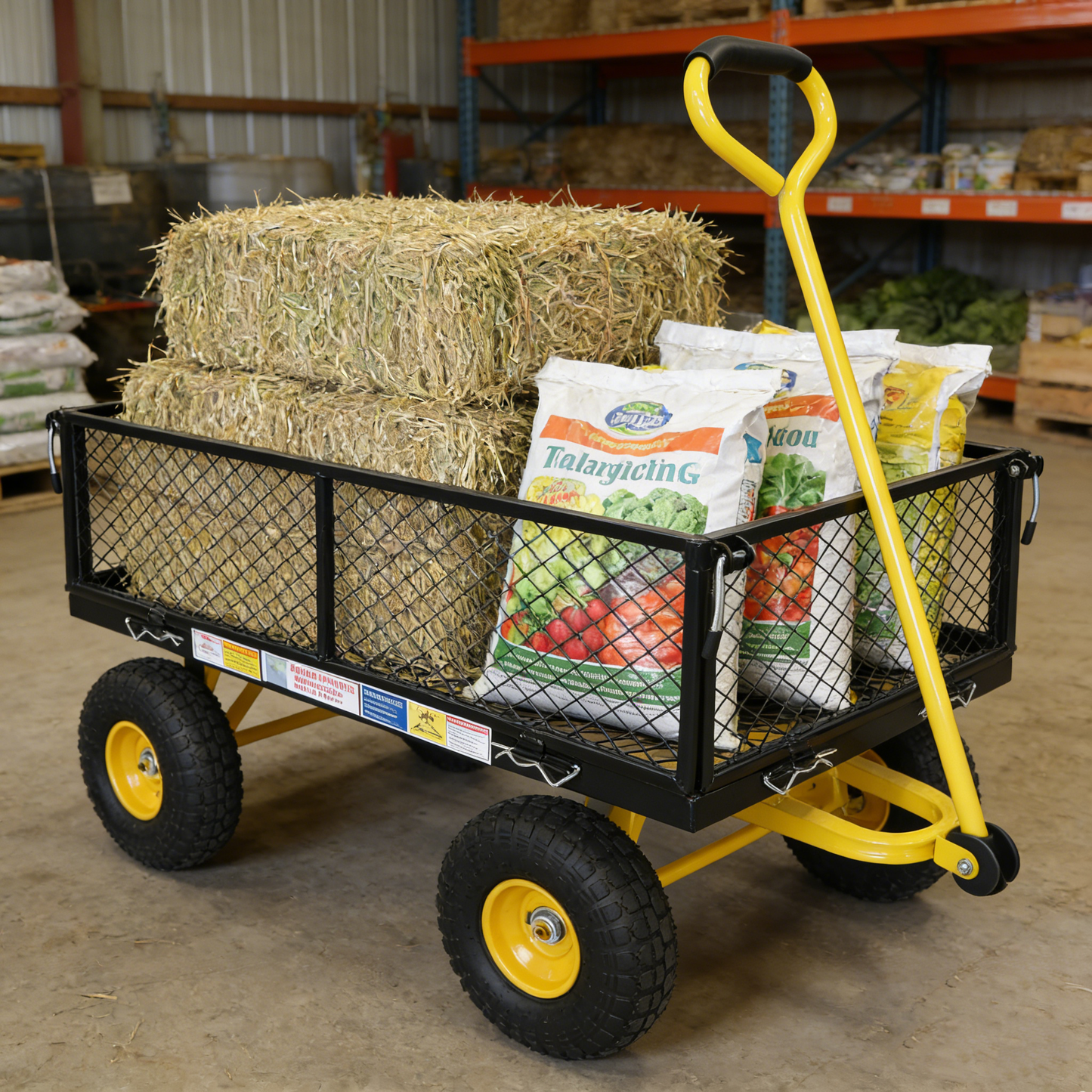 Wagon Cart Garden cart trucks make it easier to transport firewood image 9