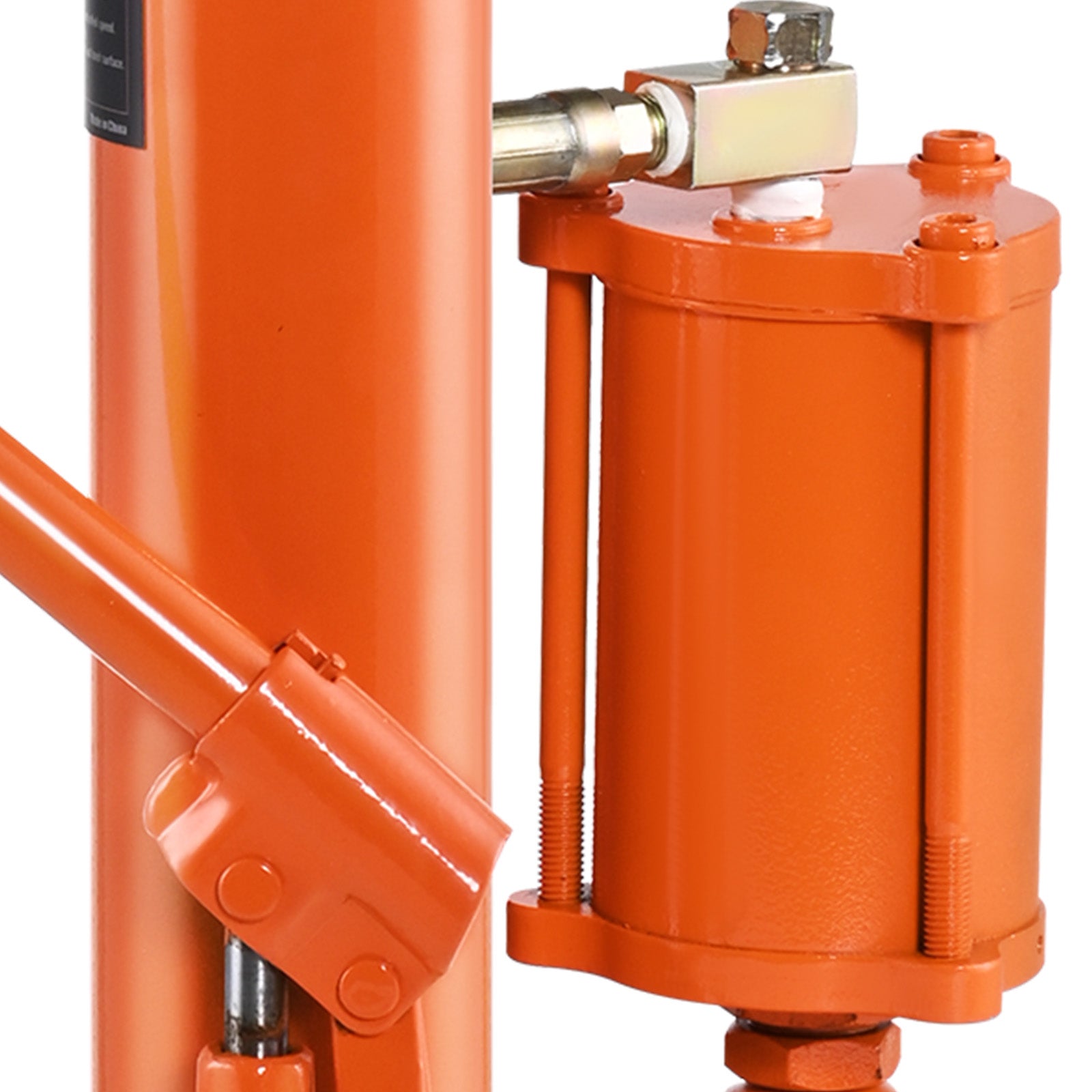 Hydraulic Long Ram Jack, 8 Ton Engine Hoist Cylinder with Air Pump and Single Piston Pump, Hydraulic Ram Cylinder Clevis Base for Engine Lift Hoists, Garage/Shop Cranes, Mechanical, Farm image 9