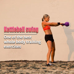 20lbs Kettlebell Set, Strength Training Kettlebells Weight Set for Women, Vinyl Coated Kettle Bell for Home Gym Workout Weight Lifting Equipment, Comfortable Grip Wide Handle Weights