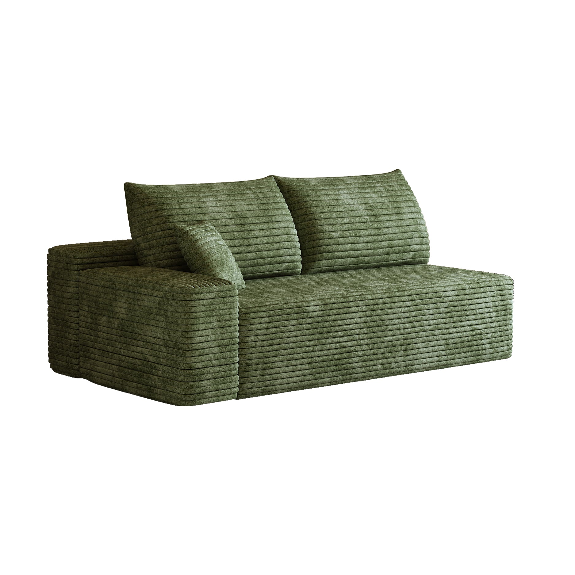 Y165-3L-GREEN 3seater left green image 6