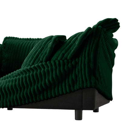 Koala Sofa LSF W/1 Pillow -Green image 3