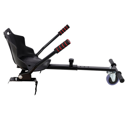 Hoverboard Seat Attachment Go-Kart,Fits 6.5" 8"10" Hoverboards,Sturdy Adjustable Off-Road Frame,Hover Cart for Family Fun,not include Hoverboard,Black image 8