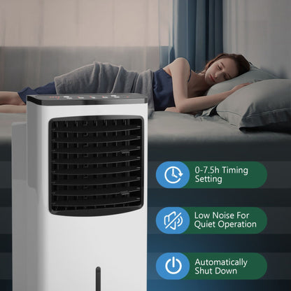 3-in-1 Portable Evaporative Air Conditioner Cooler with Remote Control for Home image 8