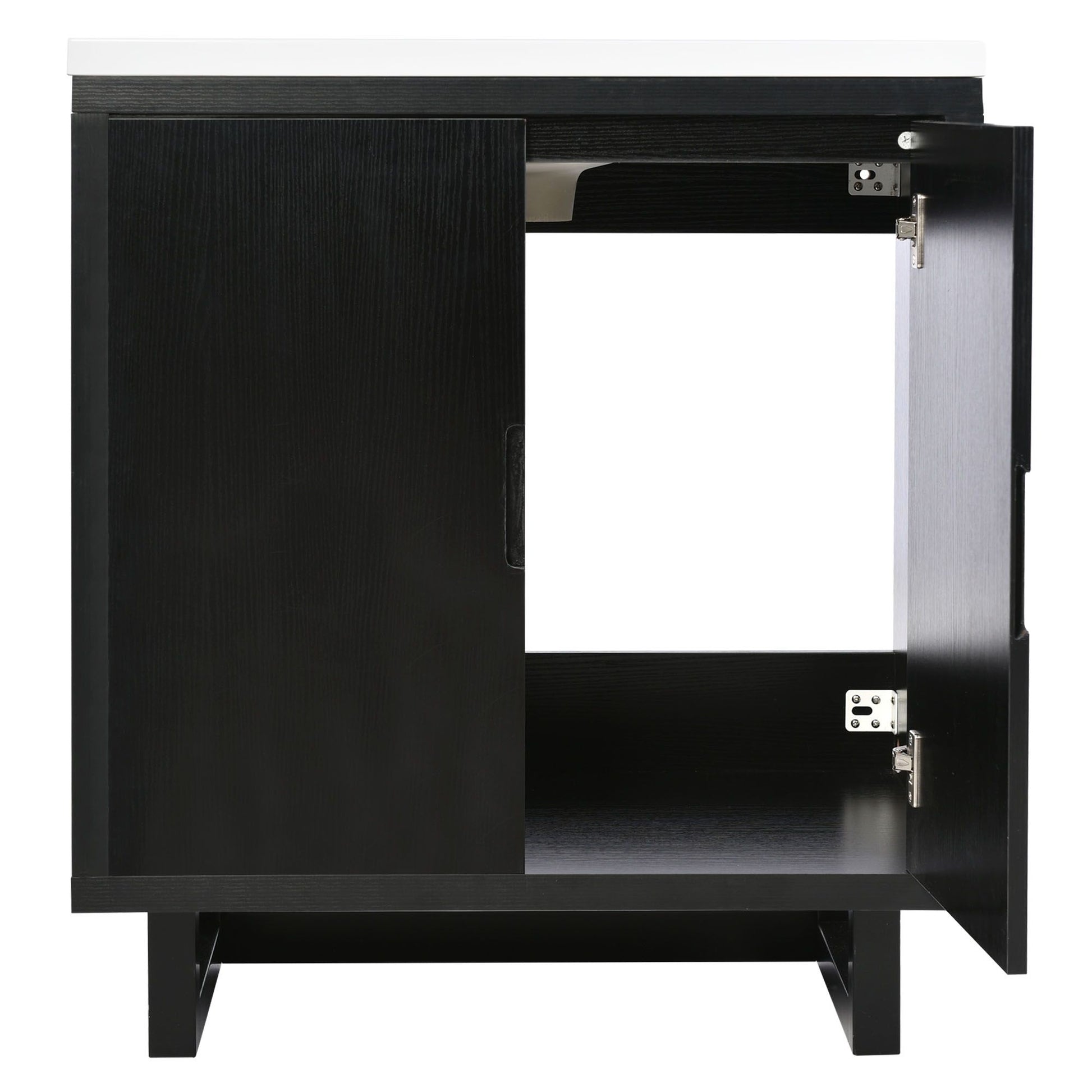 30" Bathroom vanity Set with Sink, Combo Cabinet, Bathroom Storage Cabinet, Solid Wood Legs(The same with SV000008AAB-1) image 17