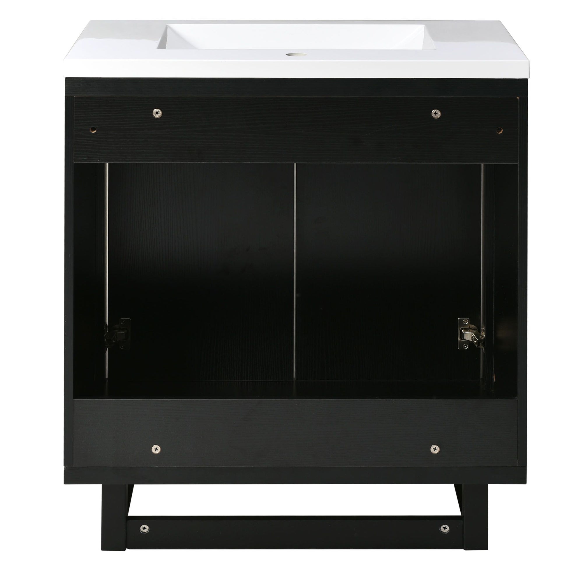 30" Bathroom vanity Set with Sink, Combo Cabinet, Bathroom Storage Cabinet, Solid Wood Legs(The same with SV000008AAB-1) image 20